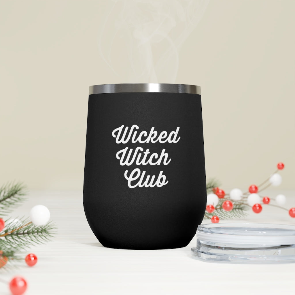 Wicked Witch Club Halloween Wine Tumbler | 12oz Insulated Wine Tumbler - Canton Box Co.