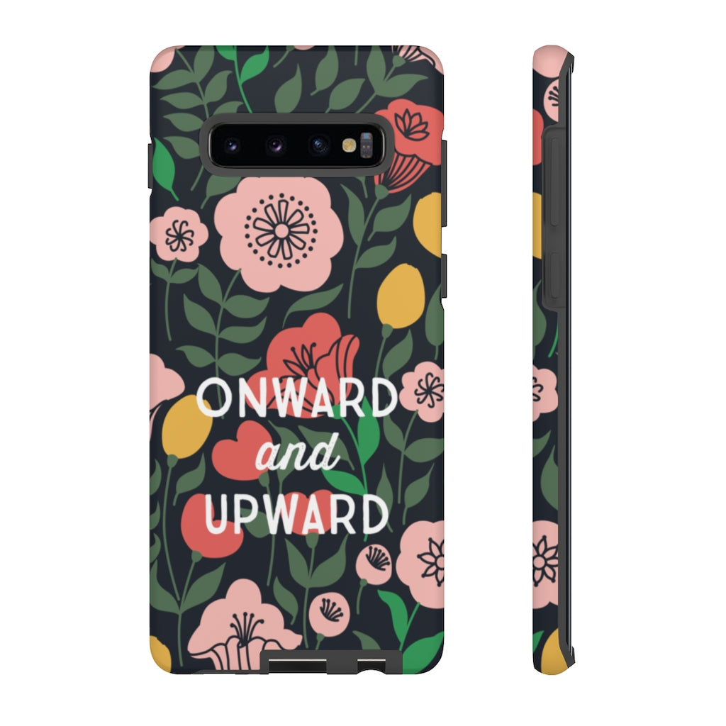 Onward & Upward | Pretty Florals | Tough Phone Case | iPhone 8-12 Pro Max Case | Samsung 10-20 Case - Canton Box Co.