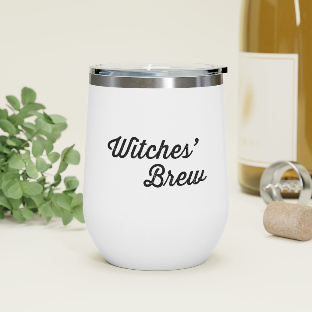 Witches' Brew Halloween Wine Tumbler | 12oz Insulated Wine Tumbler - Canton Box Co.