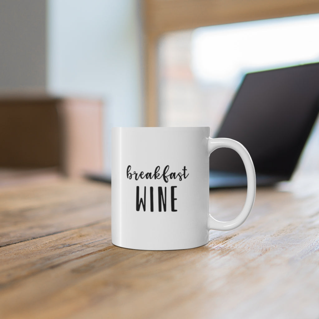 Breakfast Wine | Funny Coffee Mug