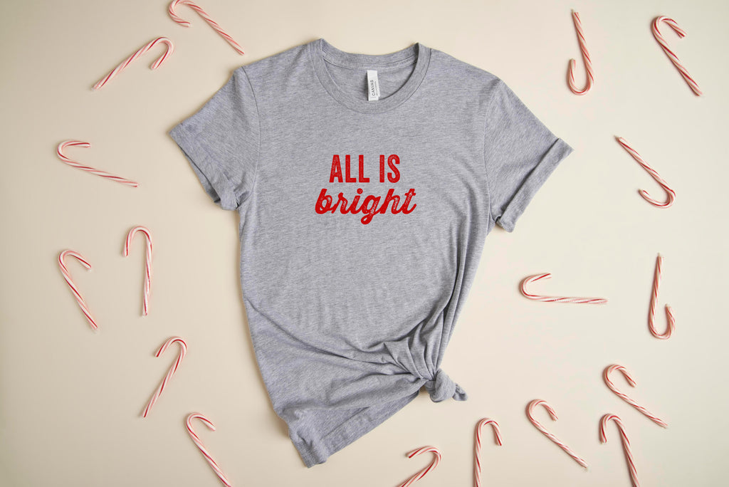 All is Bright - Women's Christmas T-Shirt