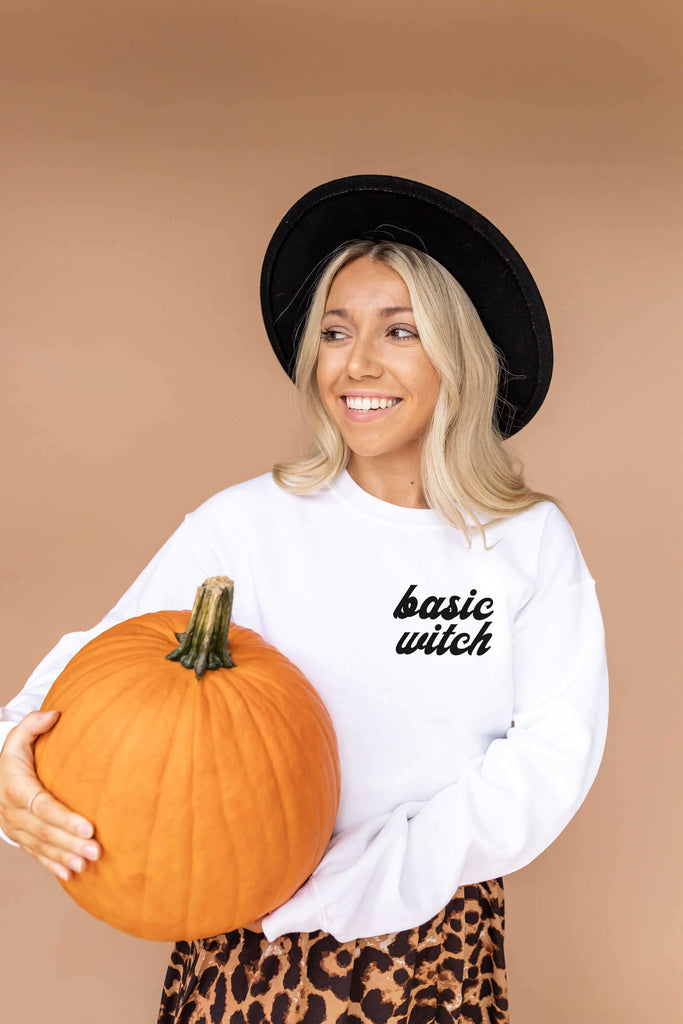 Basic Witch | Halloween Sweatshirt - Canton Box Co.