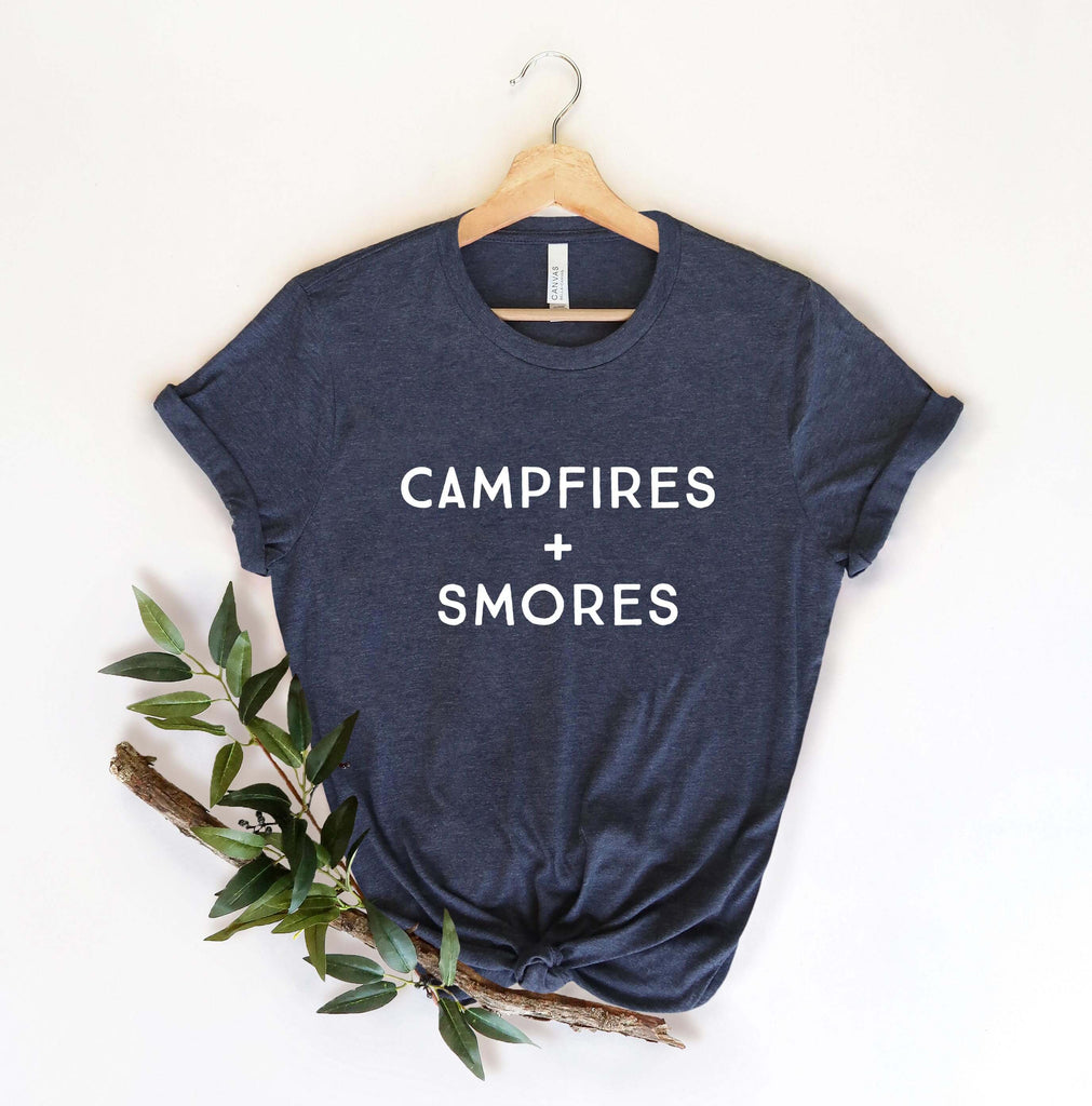Campfires & Smores - Crew Neck Tee - Canton Box Co.