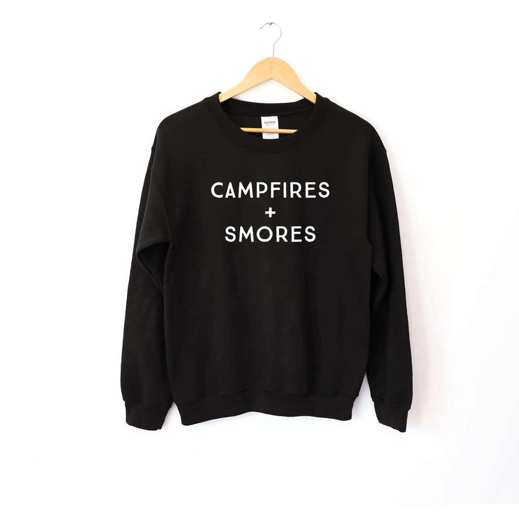 Campfires and Smores | Crew Neck Sweatshirt - Canton Box Co.