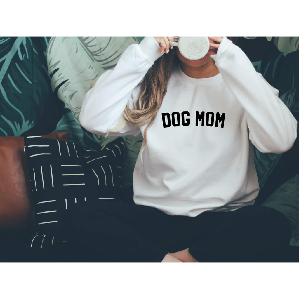 Dog Mom | Crew Neck Sweatshirt - Canton Box Co.