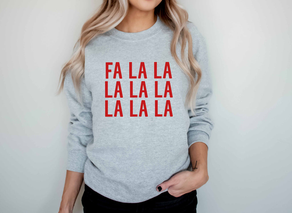 Fa La La La | Women's Christmas Sweatshirt