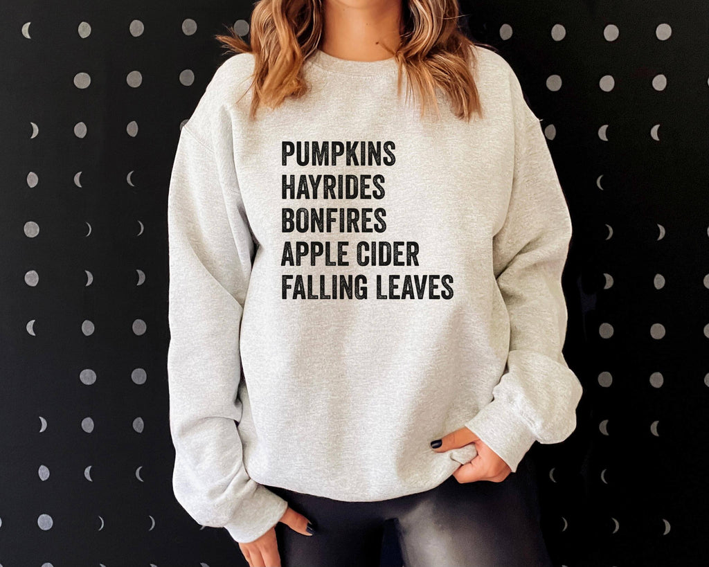 Favorite Fall Things | Women's Fall Sweatshirt - Canton Box Co.