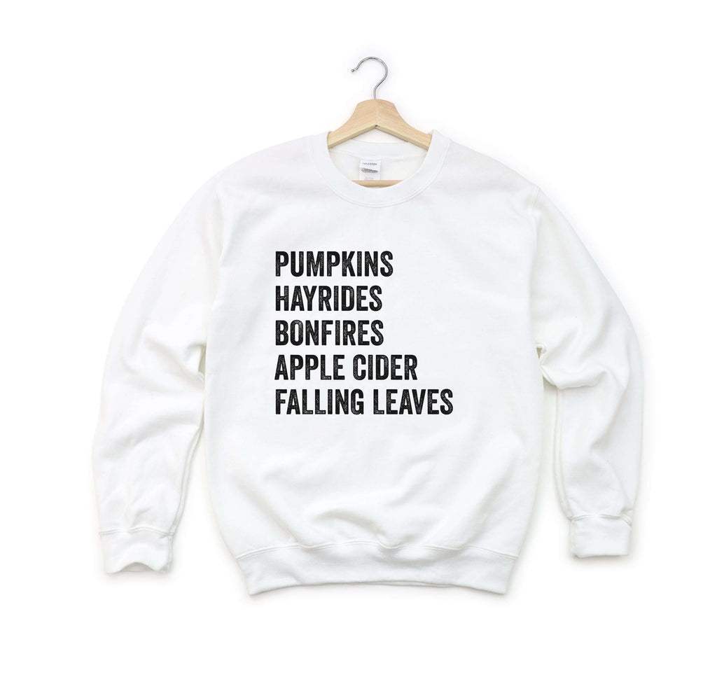 Favorite Fall Things | Women's Fall Sweatshirt - Canton Box Co.