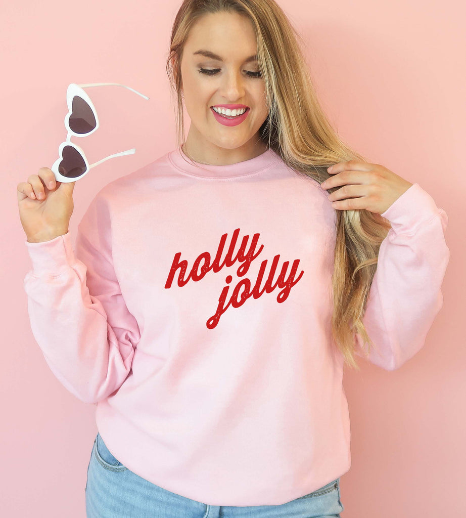 Holly Jolly | Festive Christmas Sweatshirt - Canton Box Co.