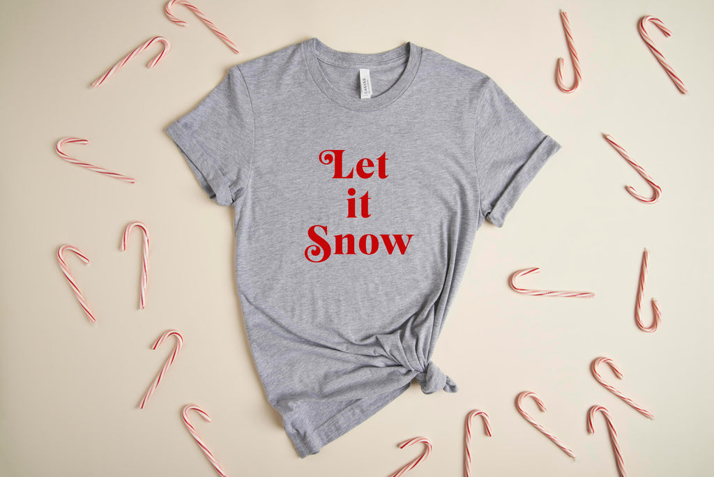 Let it Snow - Festive Christmas T-Shirt