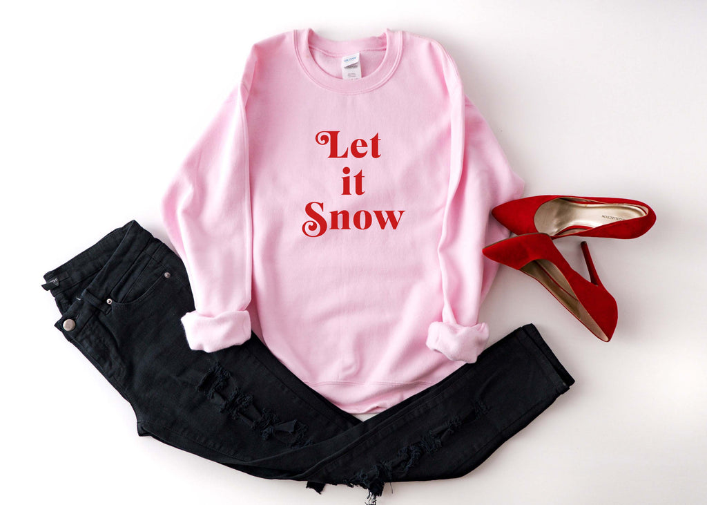 Let it Snow | Women's Christmas Sweatshirt
