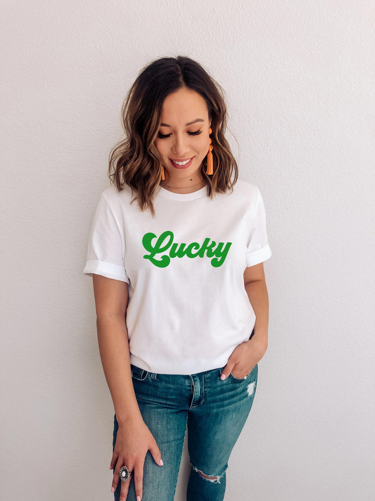 Lucky | St Patty's Day Graphic Tee
