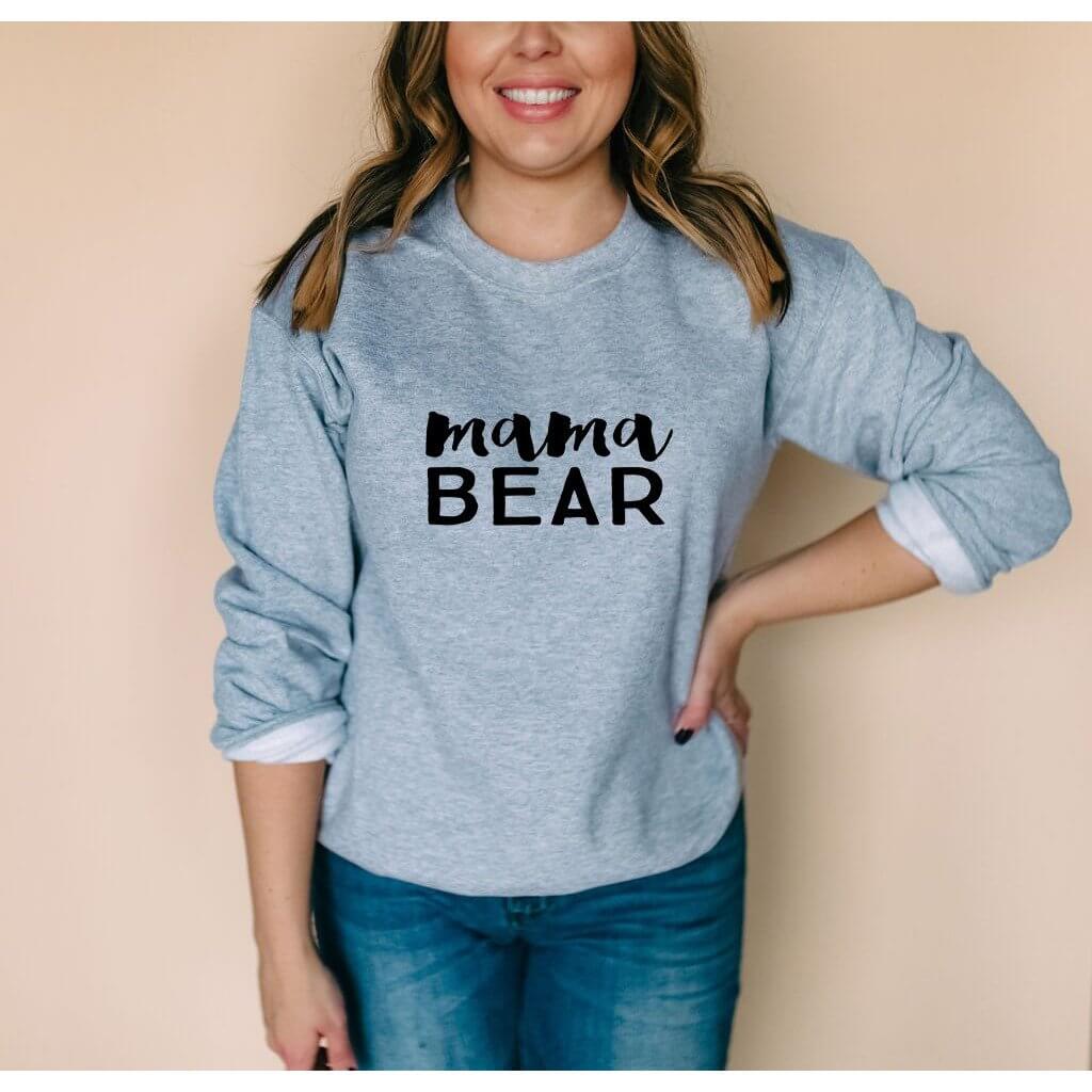Mama Bear | Women's Sweatshirt - Canton Box Co.