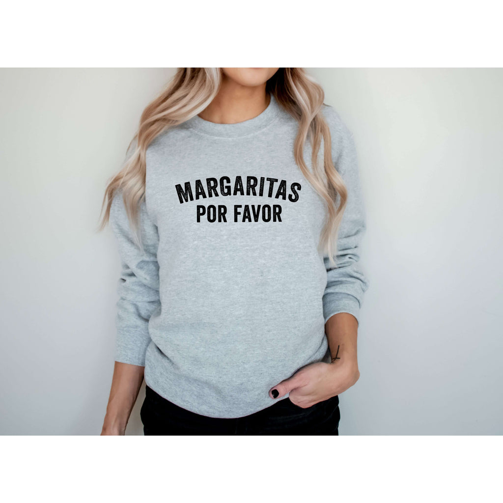 Margaritas Por Favor | Crew Neck Sweatshirt - Canton Box Co.