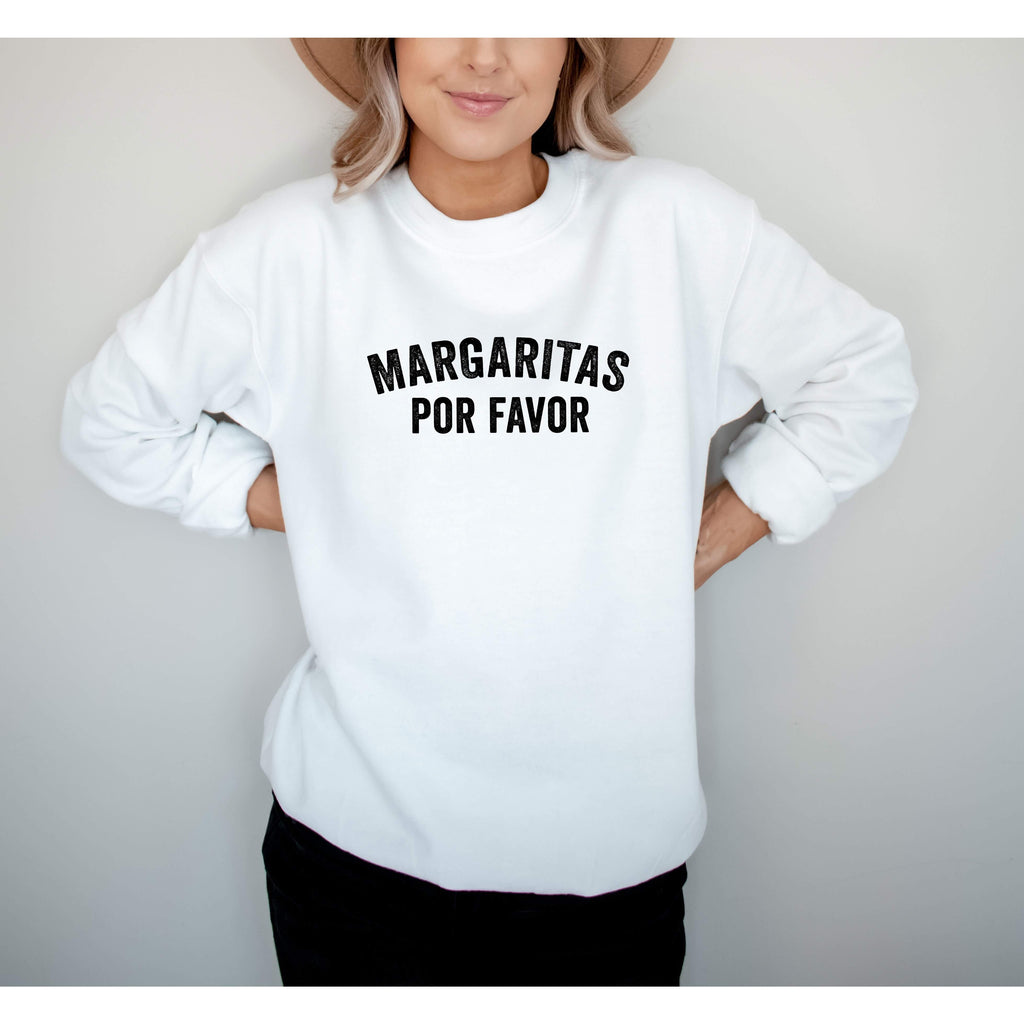 Margaritas Por Favor | Crew Neck Sweatshirt - Canton Box Co.
