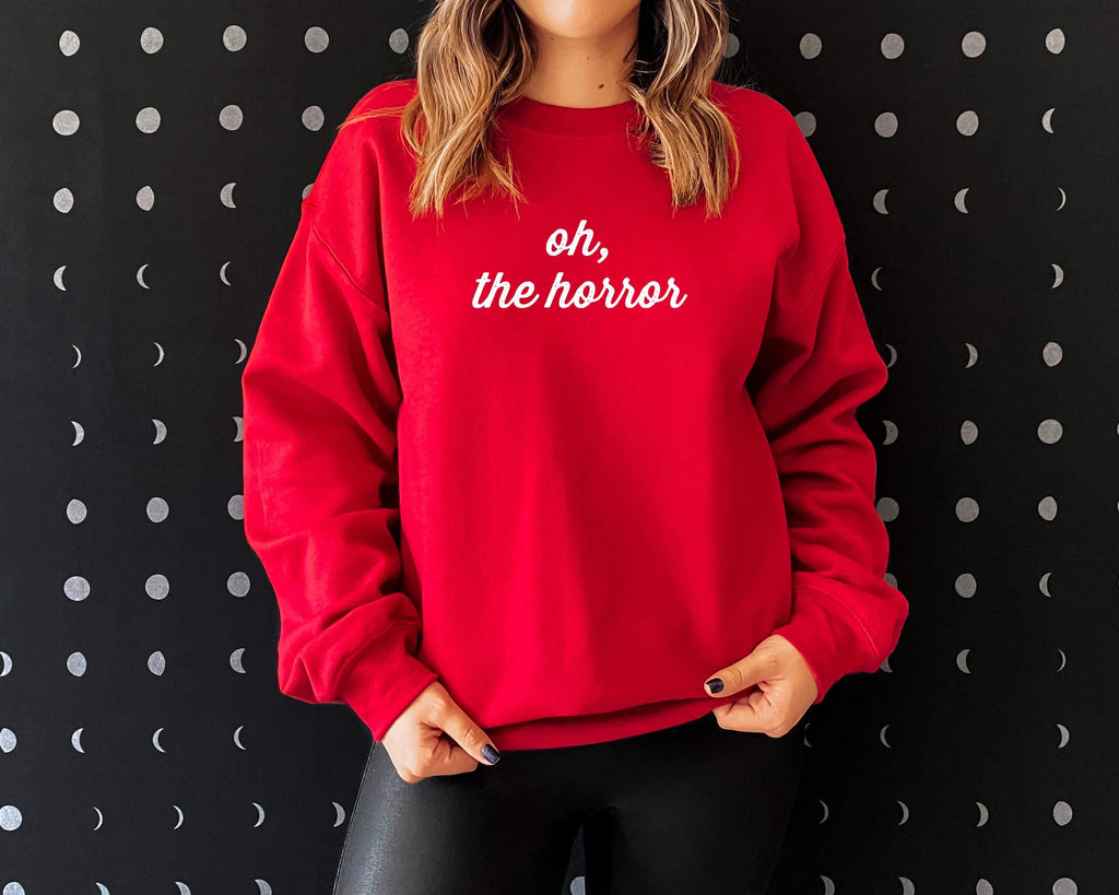 Oh the Horror | Women's Halloween Sweatshirt - Canton Box Co.