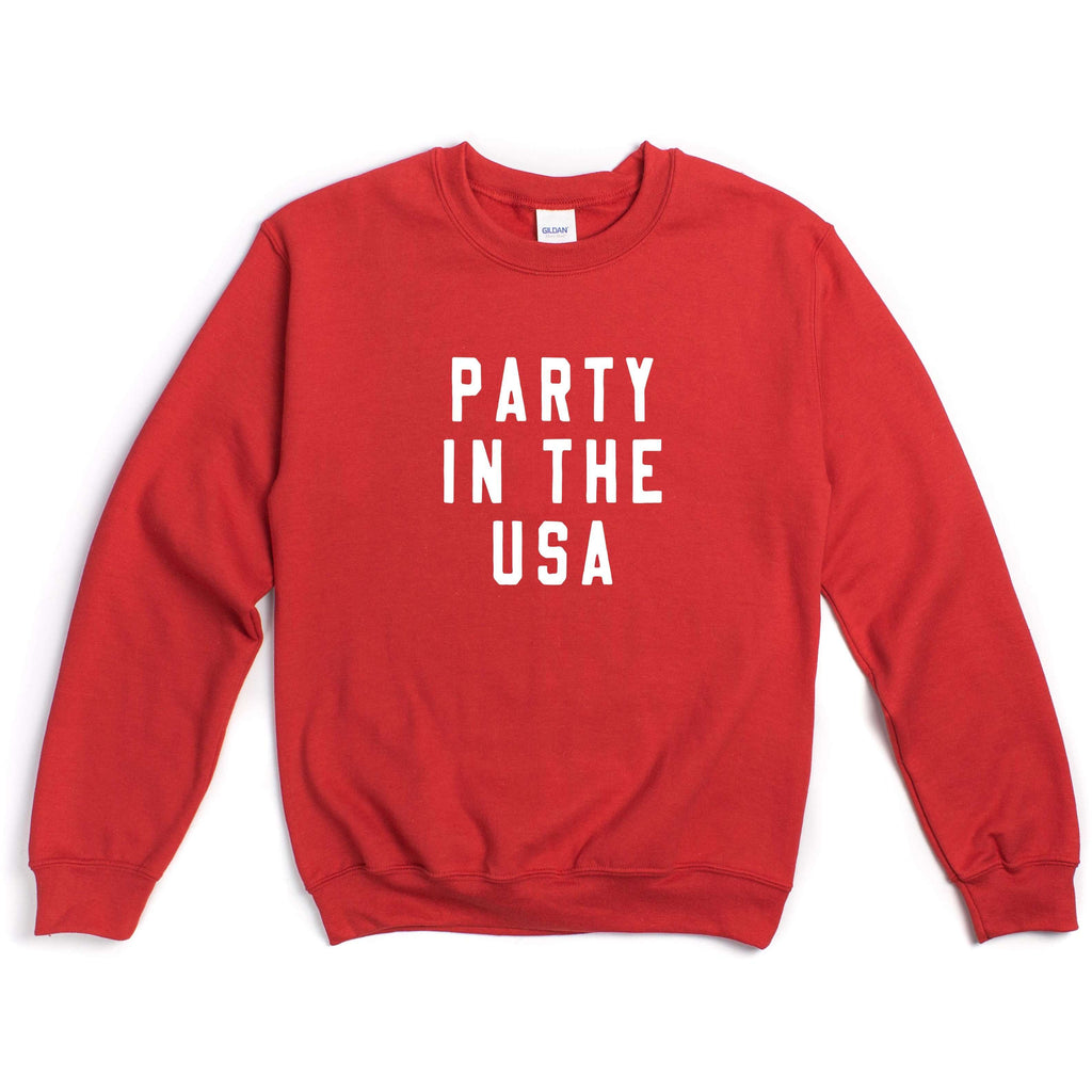 Party in the USA | Summer Sweatshirt - Canton Box Co.