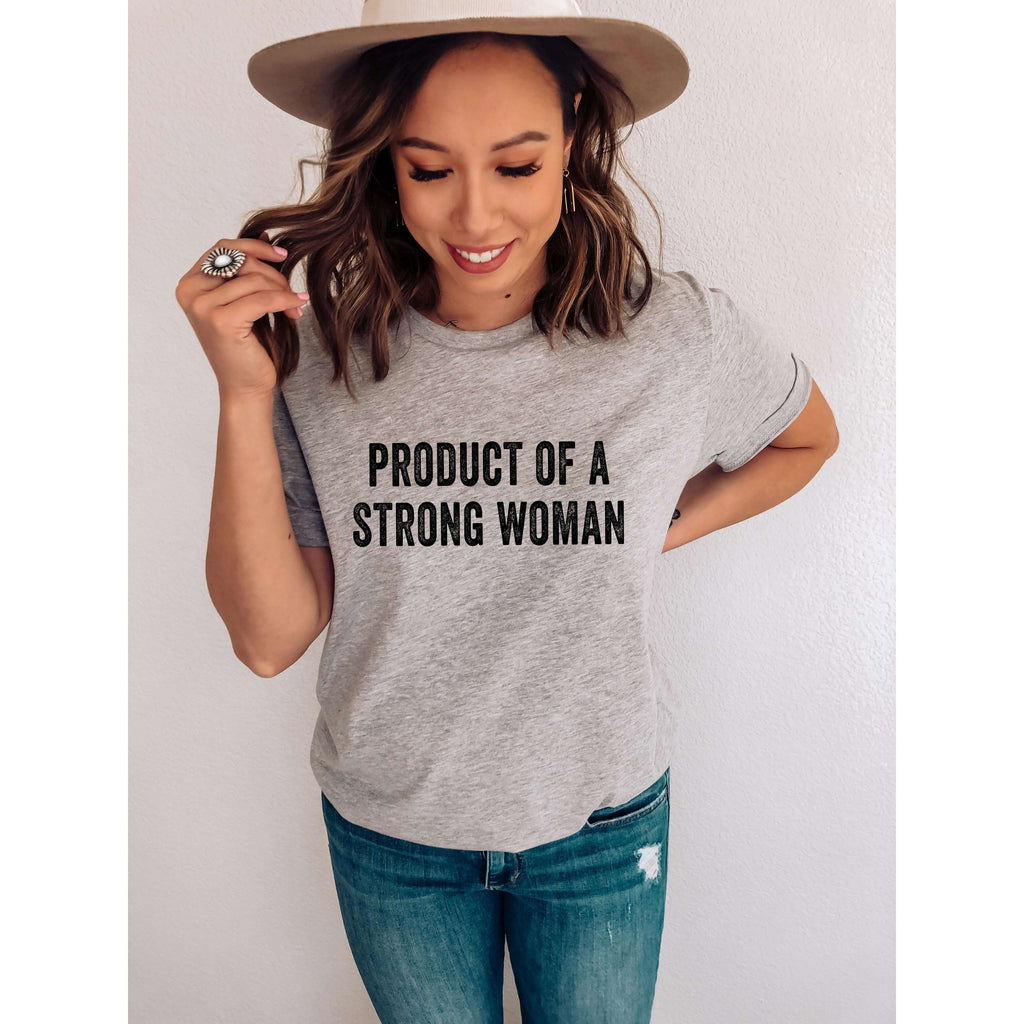 Shirts for Strong Women: the Original Strong Athletic Woman