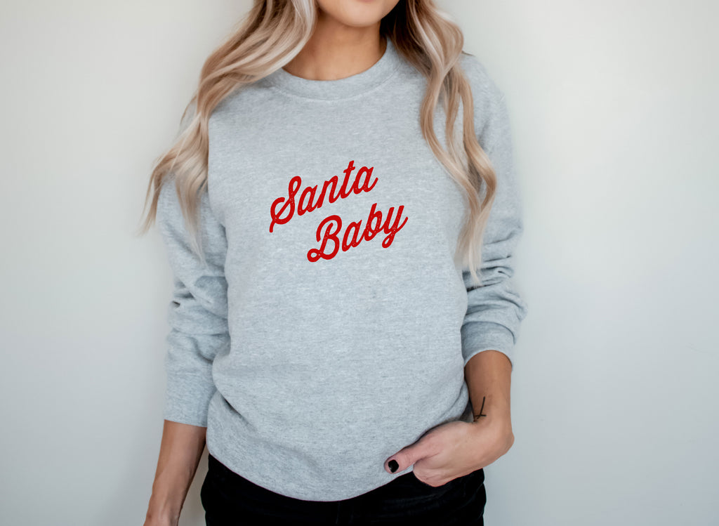 Santa Baby | Festive Christmas Sweatshirt - Canton Box Co.