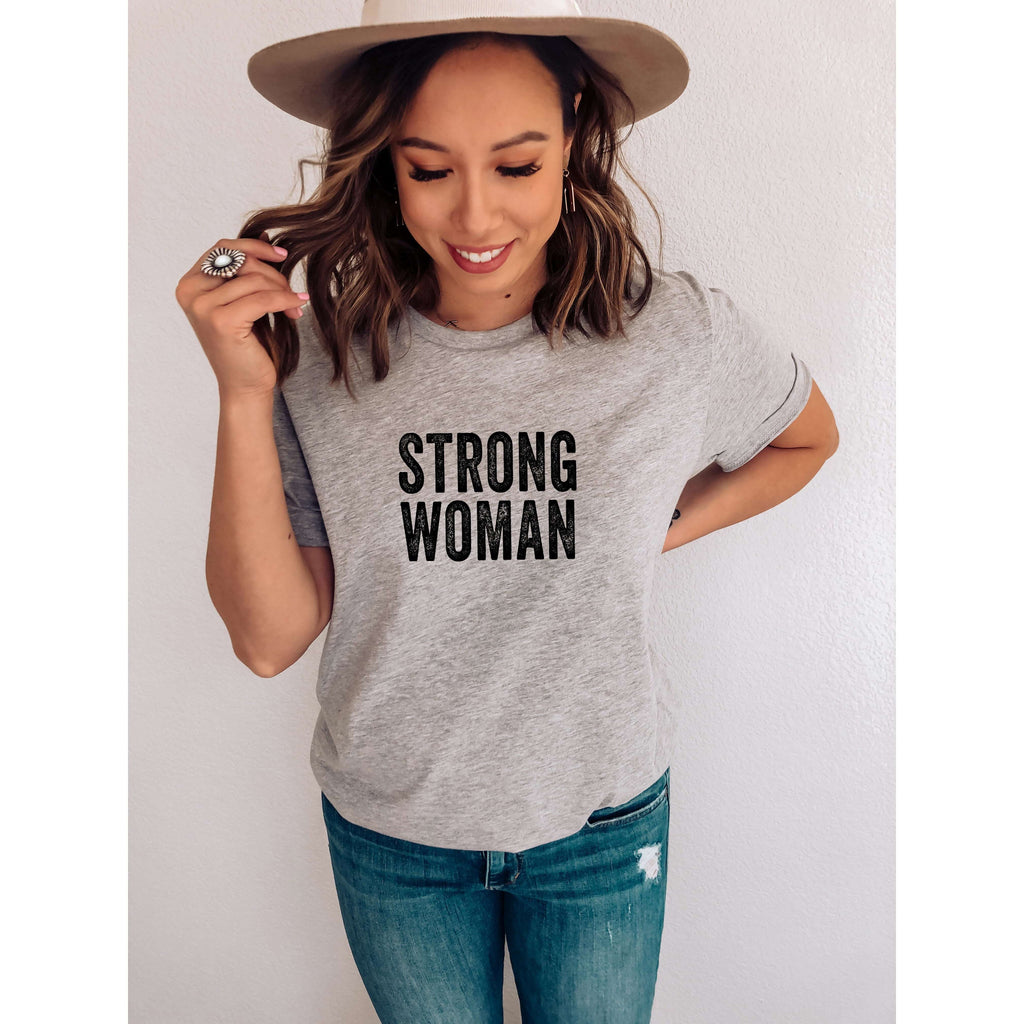 Strong Woman T-Shirt - Canton Box Co.