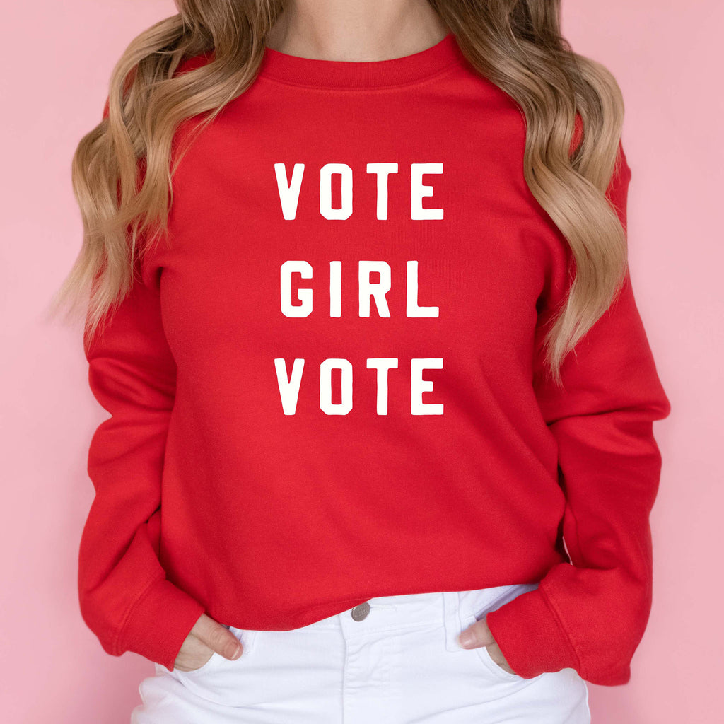 Vote Girl Vote | Women's Voting Sweatshirt