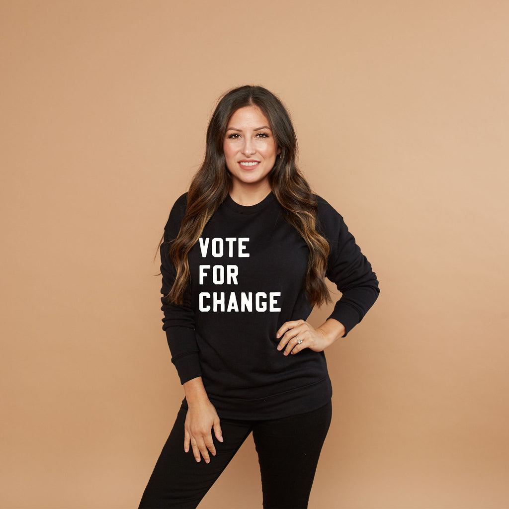 Vote for Change Sweatshirt | Premium Ultra Soft Sweatshirt | Voting Sweatshirt
