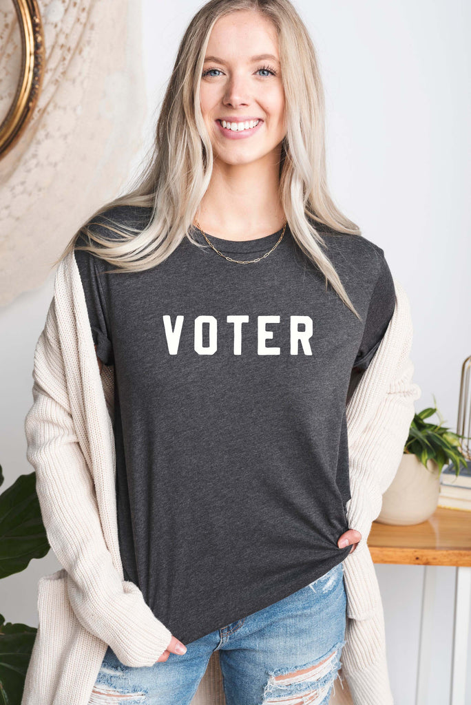 Voter - Crew Neck T-Shirt