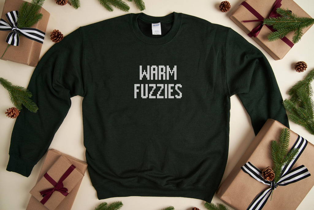 Warm Fuzzies | Festive Christmas Sweatshirt