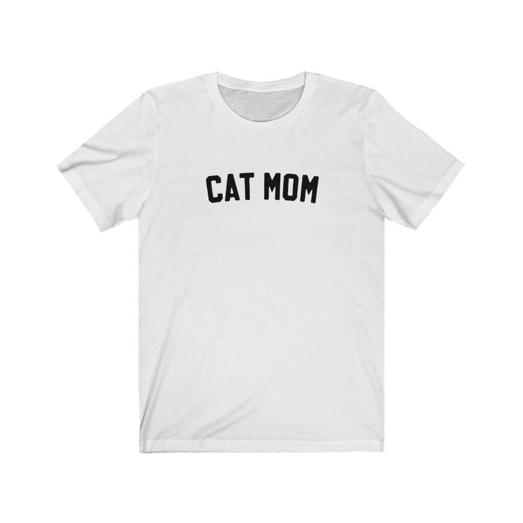 Cat Mom | Crew Neck T-Shirt - Canton Box Co.