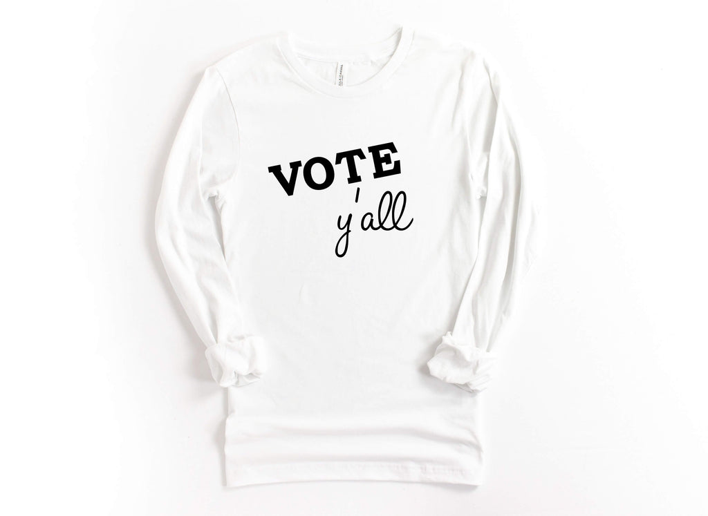 Vote Y'all T-Shirt | Women's Voting Shirt | Vote Shirt - Canton Box Co.
